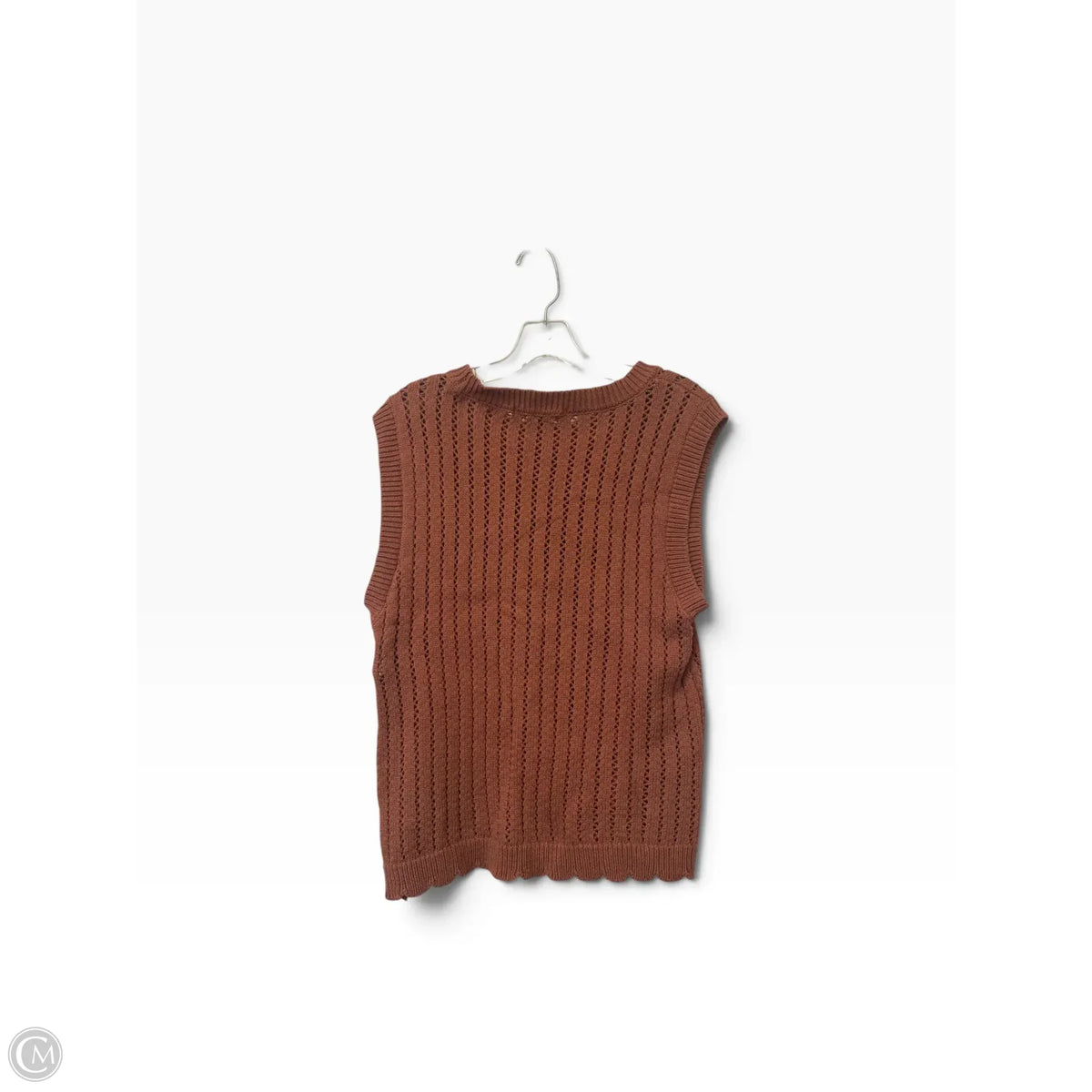 Vest Sweater By Sanctuary In Brown, Size: M
