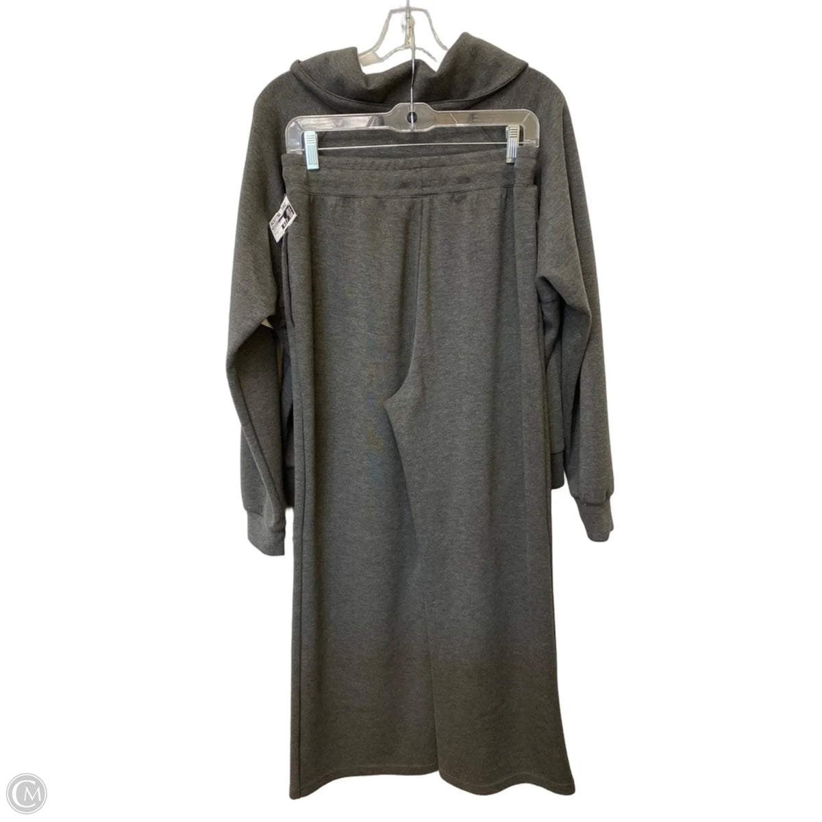 Athletic Pants 2pc By Anrabess In Grey, Size: M