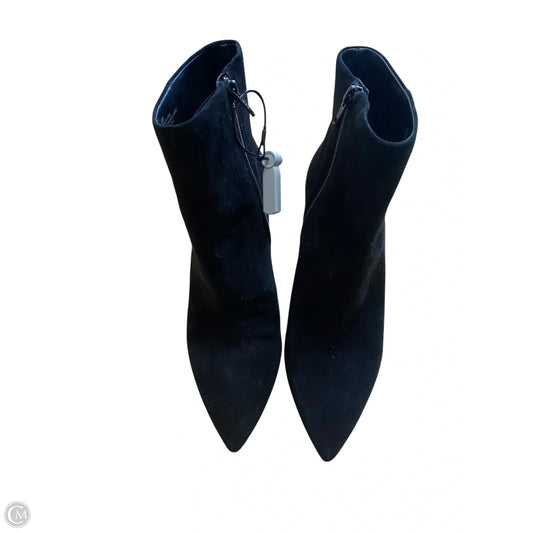 Boots Ankle Heels By Gianni Bini In Black, Size: 8