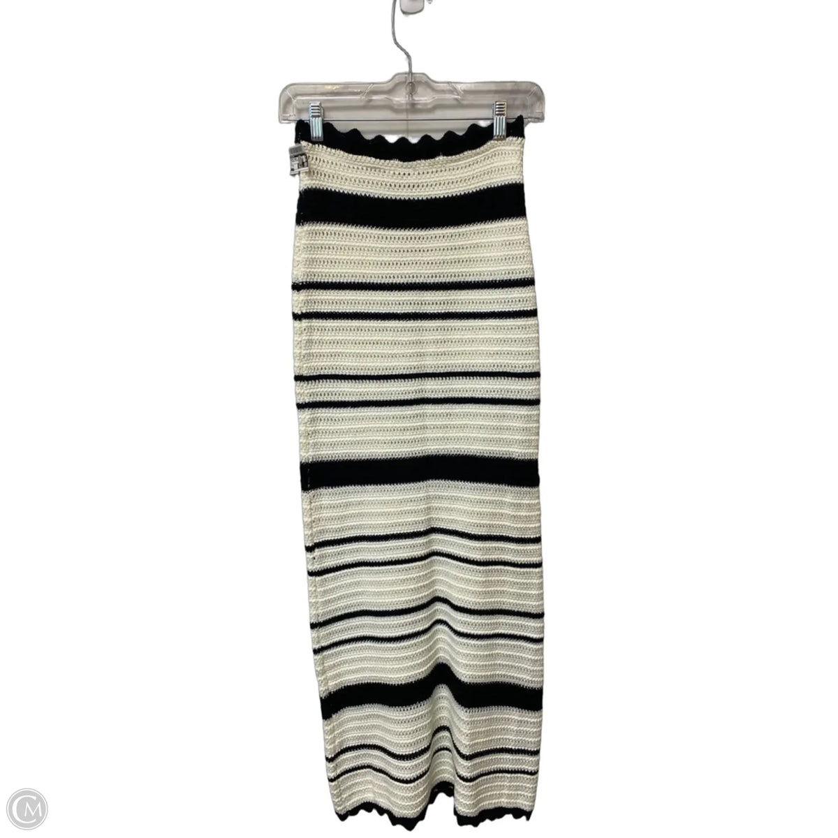 Skirt Maxi By Meshki In Striped Pattern, Size: S