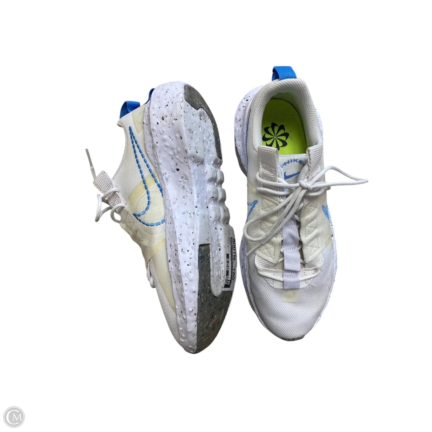 Shoes Athletic By Nike In White, Size: 7.5