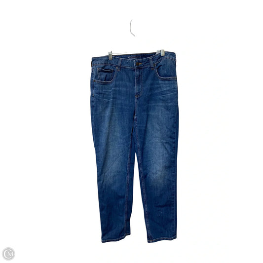 Jeans Boyfriend By Chicos In Blue, Size: 10