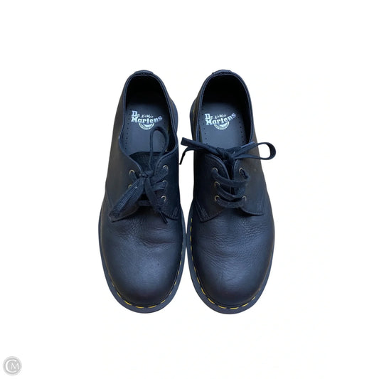 Shoes Flats By Dr Martens In Black, Size: 10