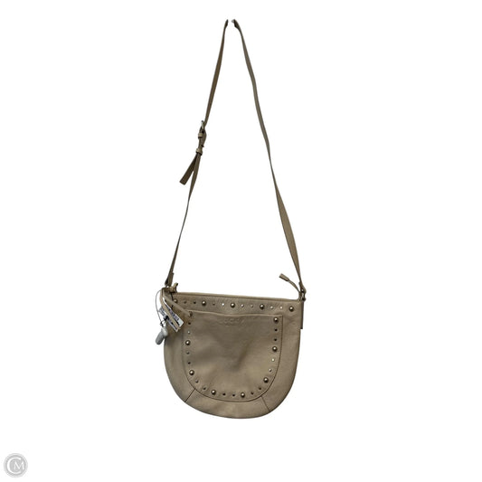 Handbag Leather By Lucky Brand, Size: Medium