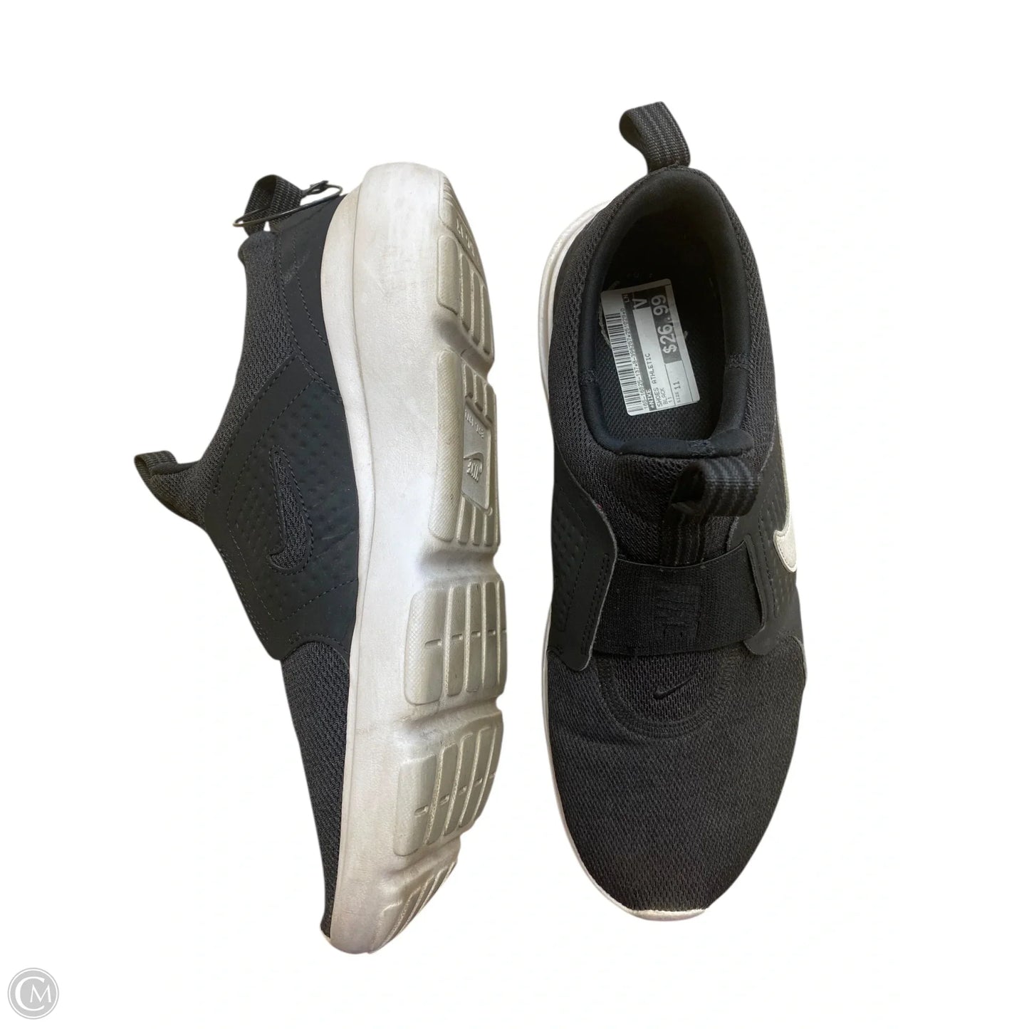 Shoes Athletic By Nike In Black, Size: 11