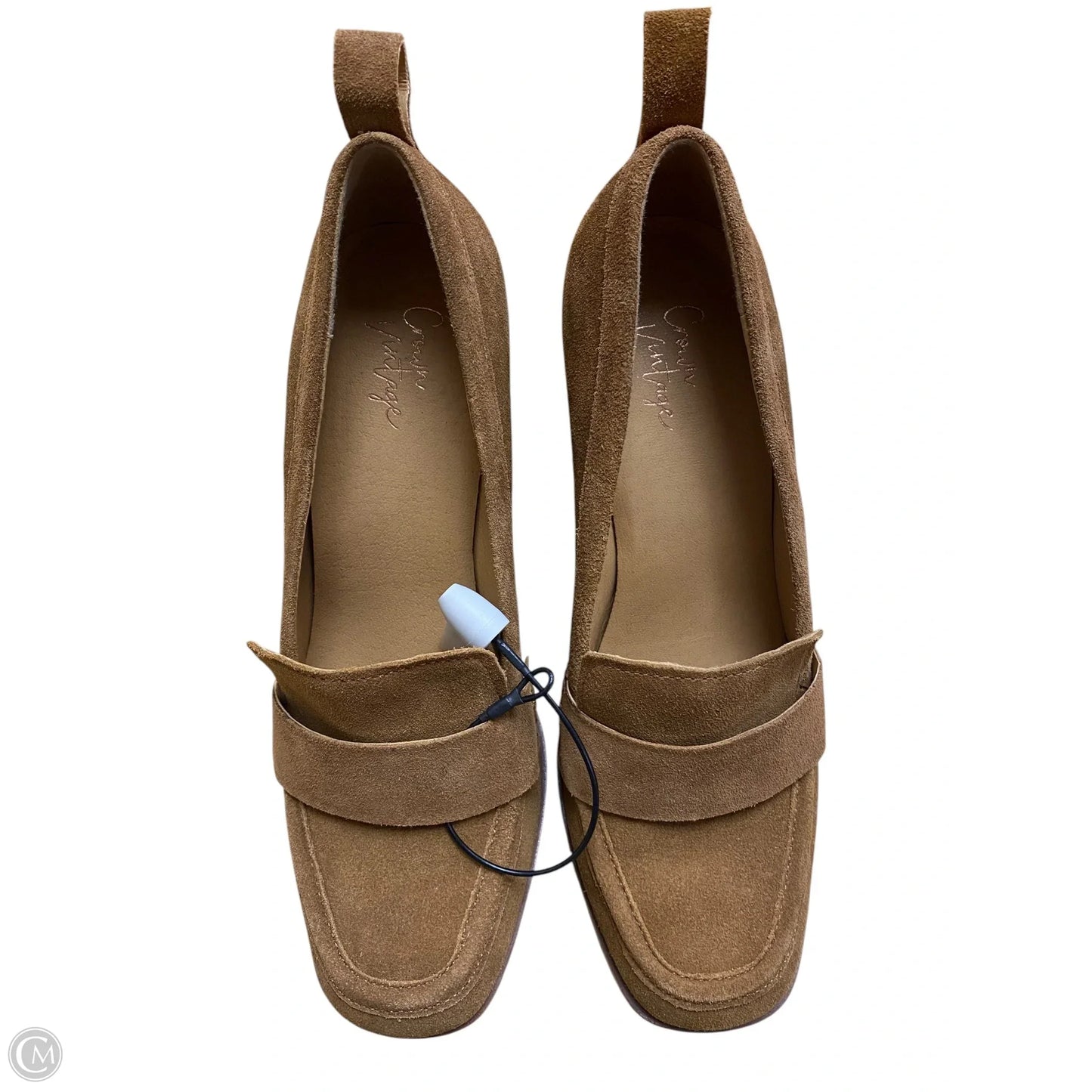 Shoes Heels Block By Crown Vintage In Brown, Size: 8.5