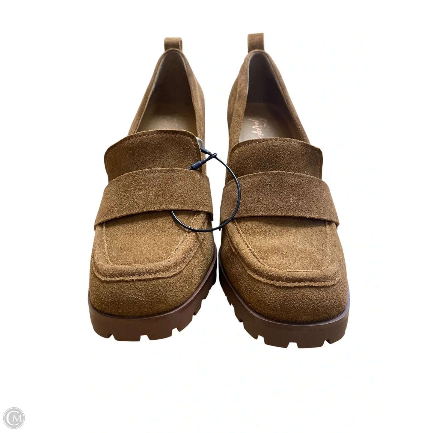 Shoes Heels Block By Crown Vintage In Brown, Size: 8.5