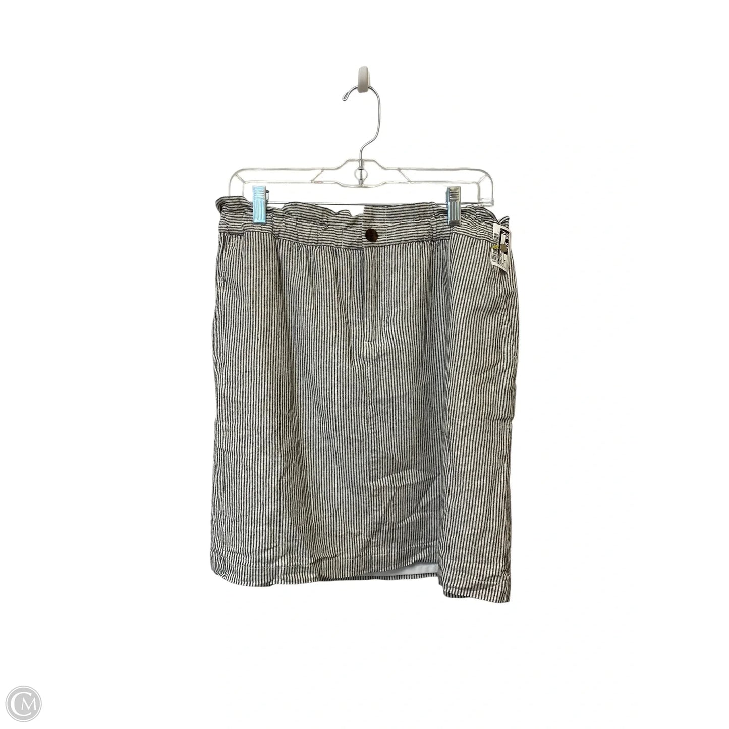 Skirt Midi By J. Crew In Striped Pattern, Size: 14