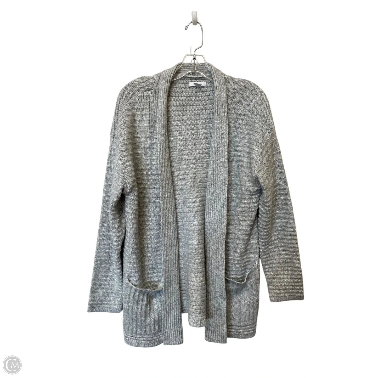 Cardigan By Nine West In Grey, Size: L
