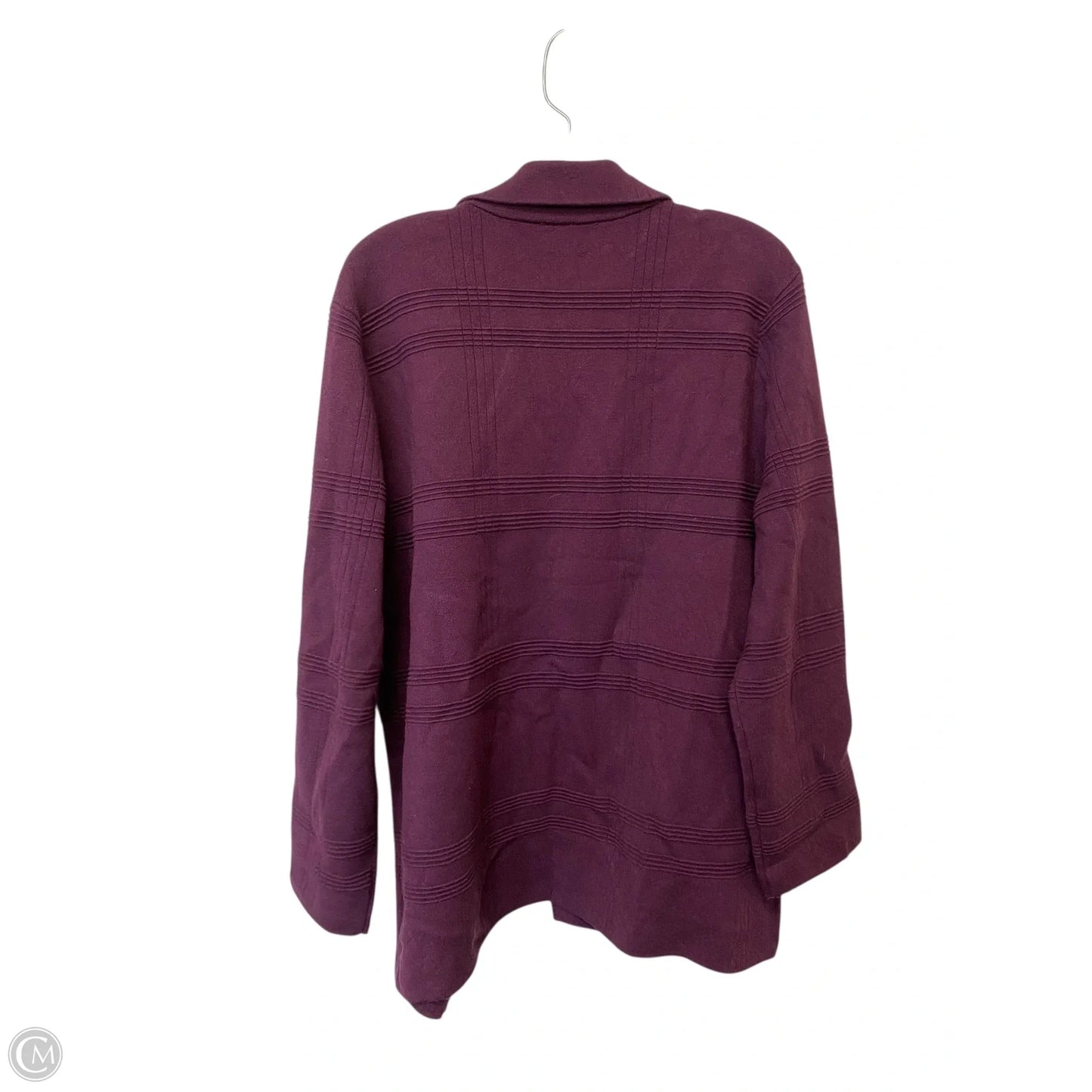 Jacket Other By Anne Klein In Purple, Size: Xl