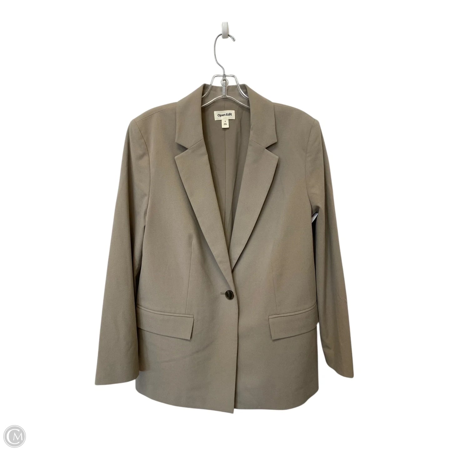Blazer By Open Edit In Beige, Size: S