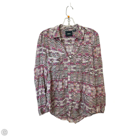 Top Long Sleeve By Maeve In Multi-colored, Size: S