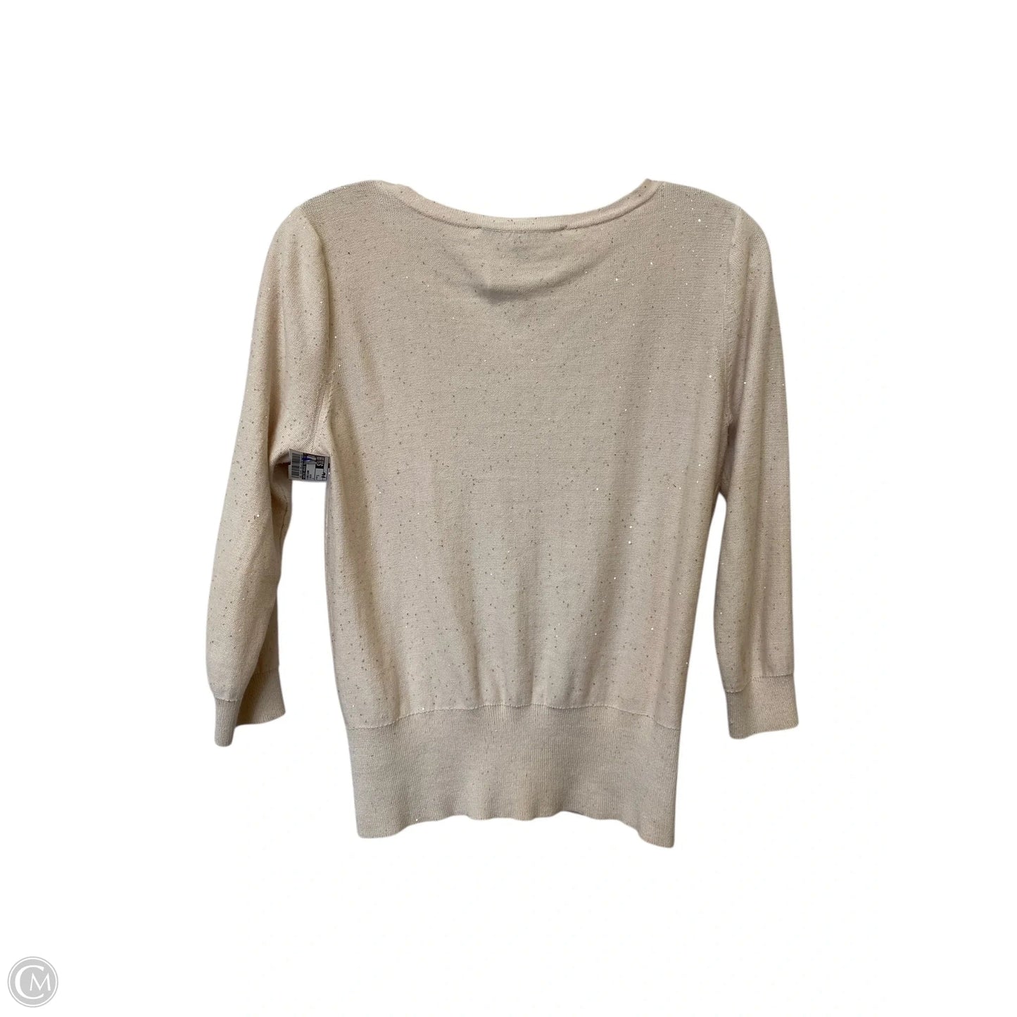 Cardigan By White House Black Market In Cream, Size: S