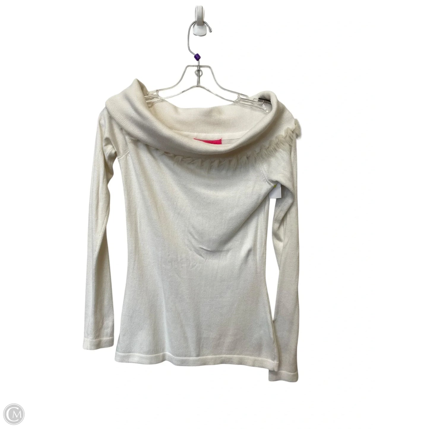 Sweater Designer By Lilly Pulitzer In White, Size: S