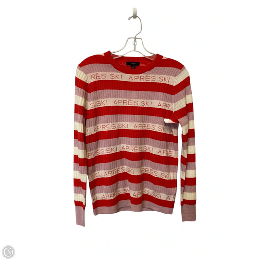 Top Long Sleeve By J. Crew In Multi-colored, Size: S