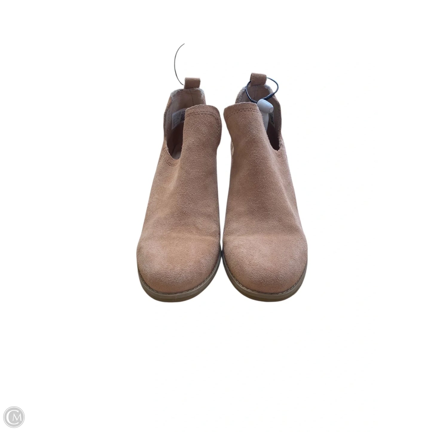 Shoes Heels Wedge By Toms In Pink, Size: 6