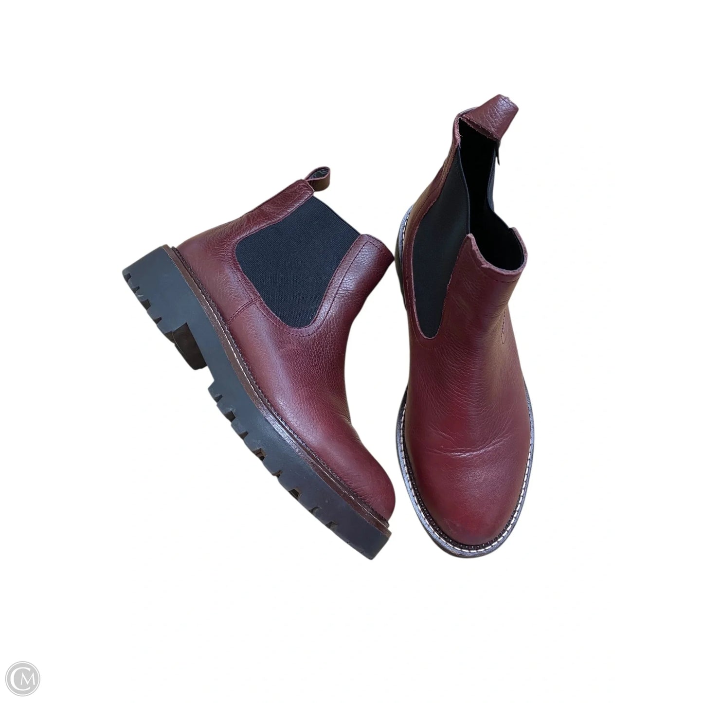 Boots Ankle Flats By Caslon In Red, Size: 7