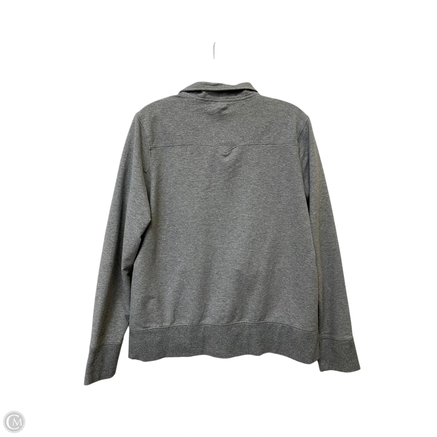 Athletic Jacket By Athletic Works In Grey, Size: Xl