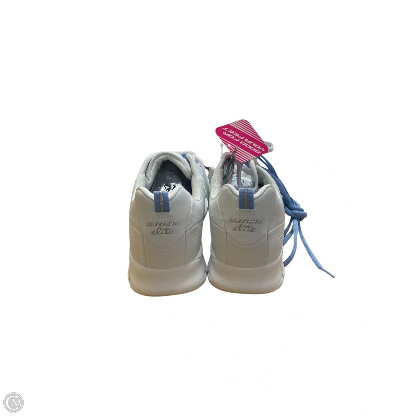 Shoes Athletic By Skechers In White, Size: 9.5