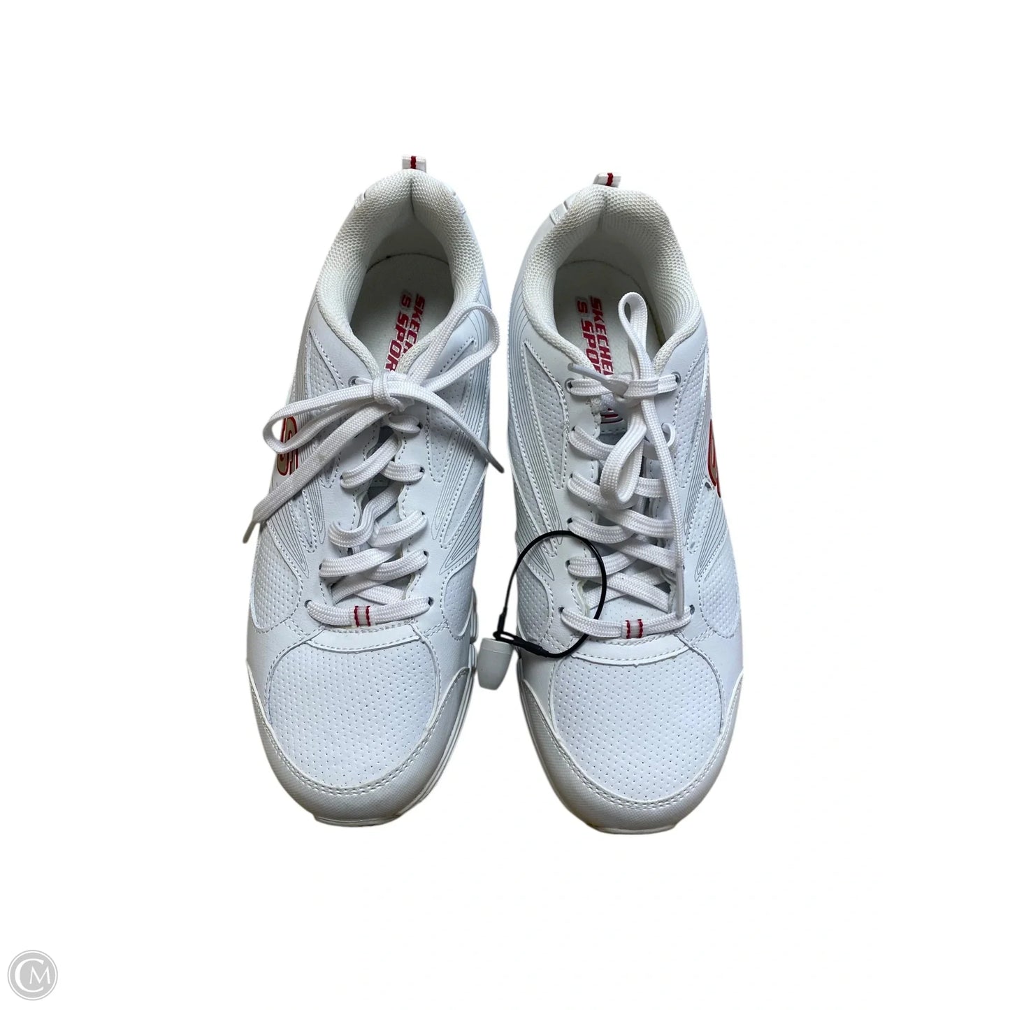 Shoes Athletic By Skechers In White, Size: 9.5