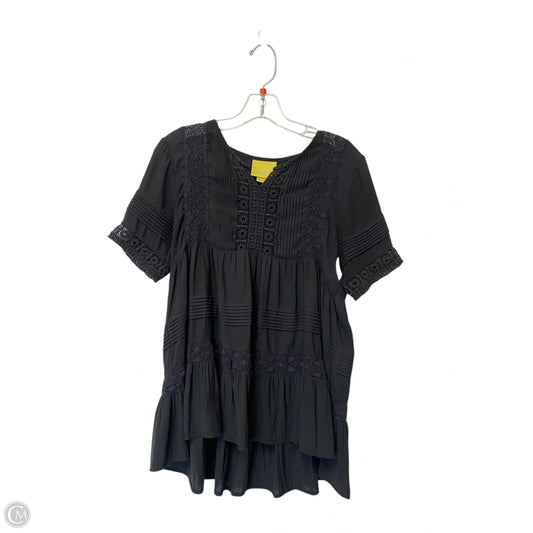 Top Short Sleeve By Maeve In Black, Size: S