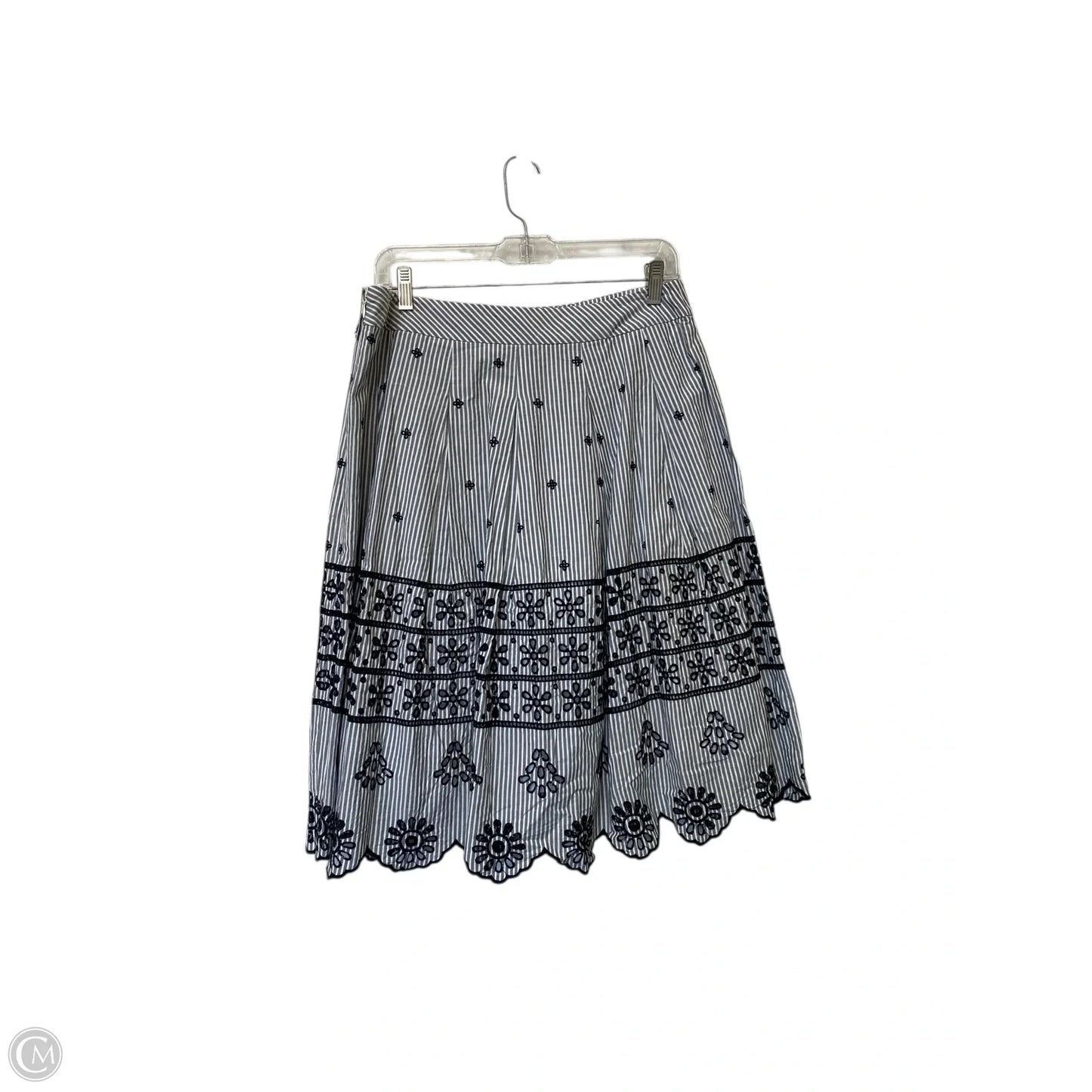 Skirt Midi By Talbots In Grey, Size: 10