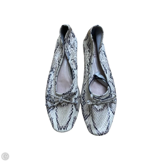 Shoes Flats By Schutz In Animal Print, Size: 8