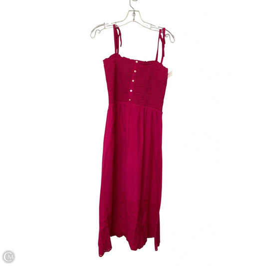 Dress Casual Maxi By Loft In Pink, Size: S