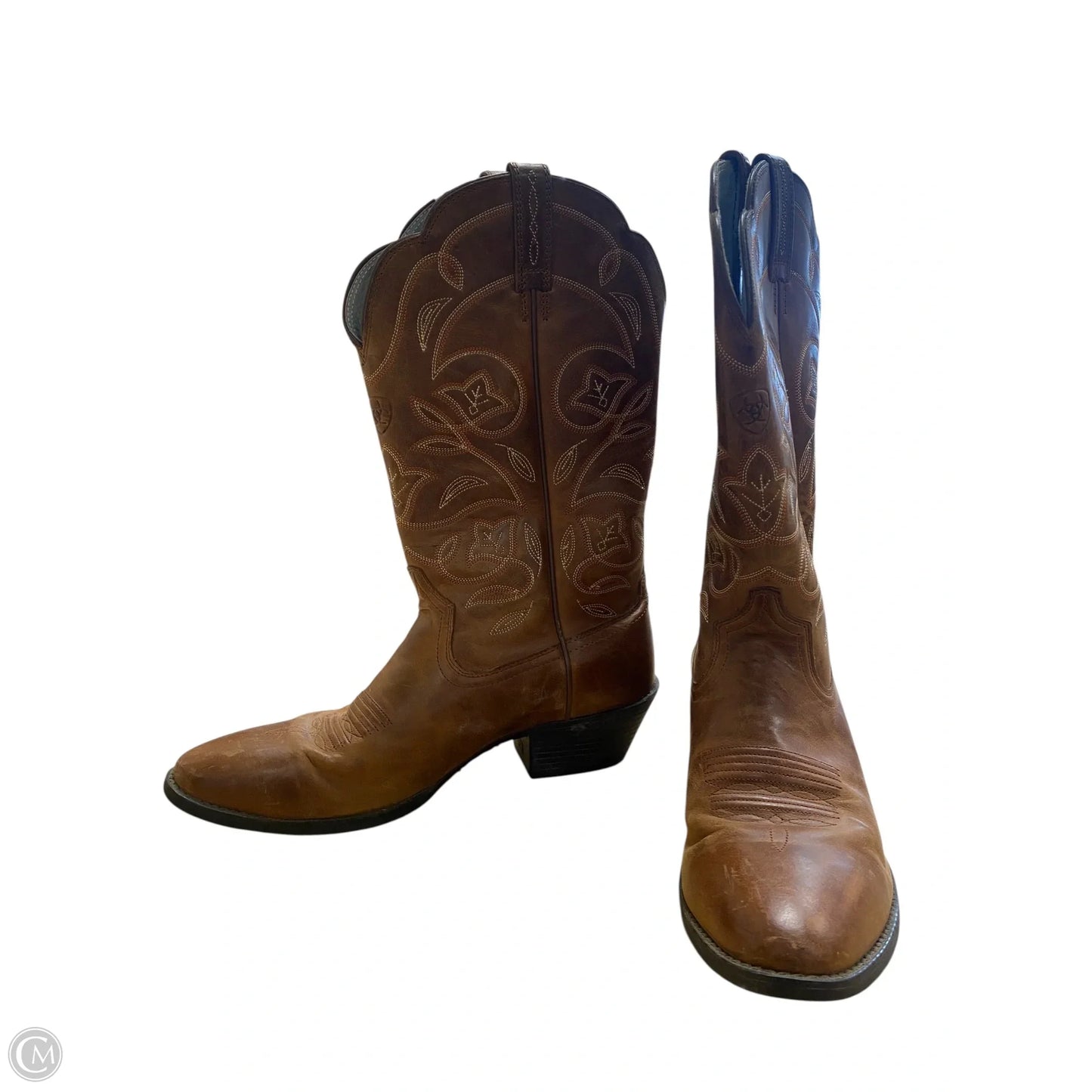 Boots Western By Ariat In Brown, Size: 9.5