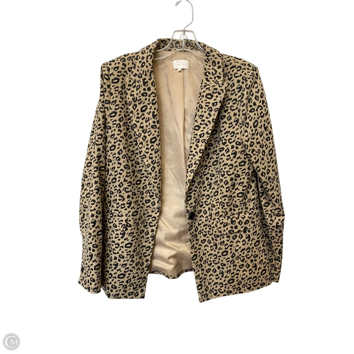 Blazer By Entro In Animal Print, Size: S