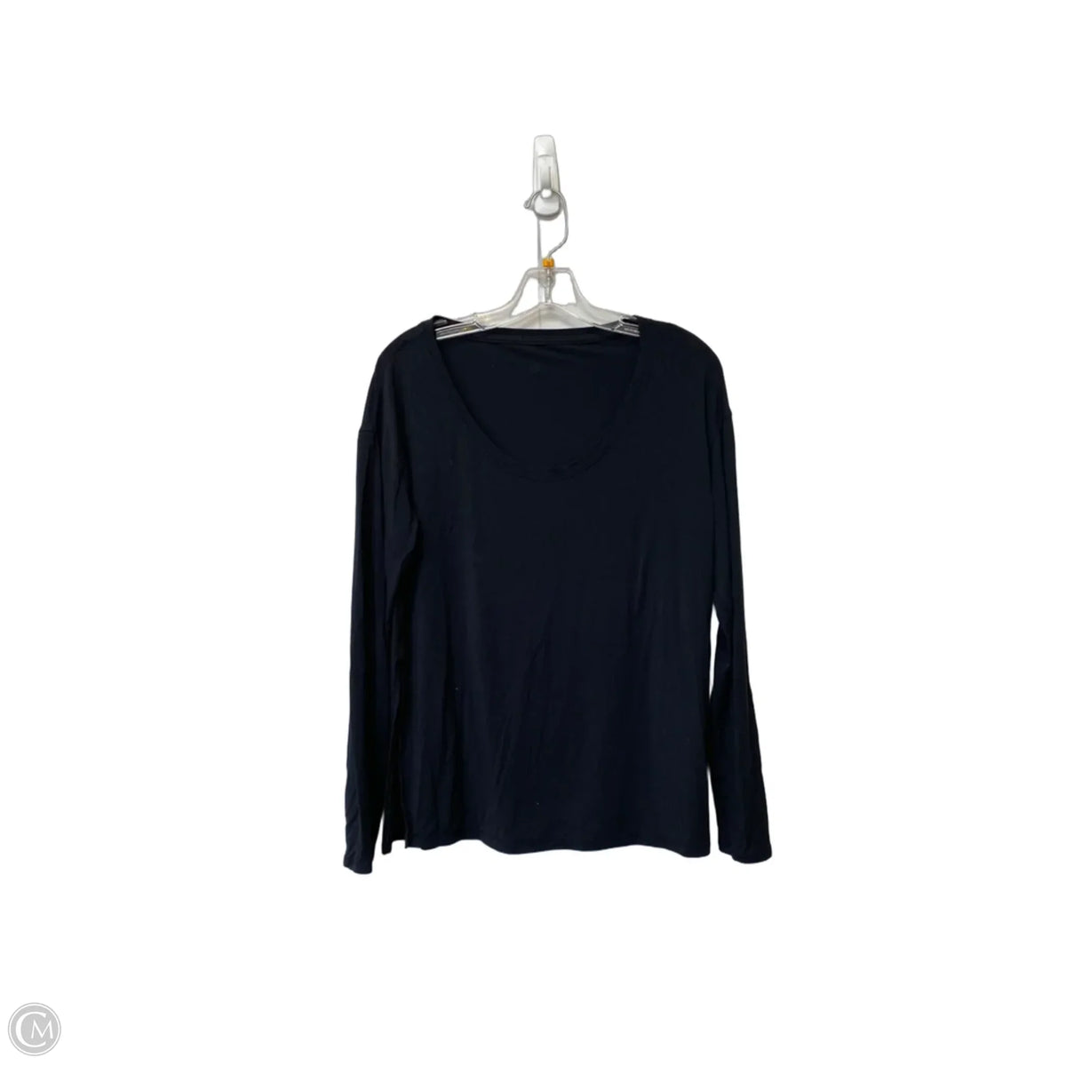 Top Long Sleeve By Lululemon In Black, Size: M