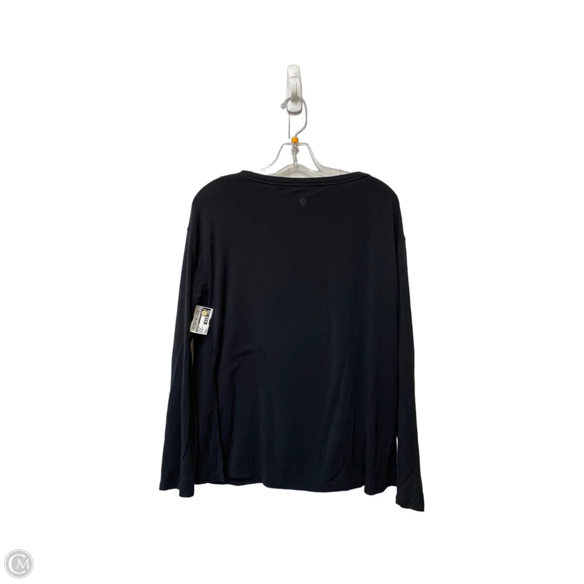 Top Long Sleeve By Lululemon In Black, Size: M