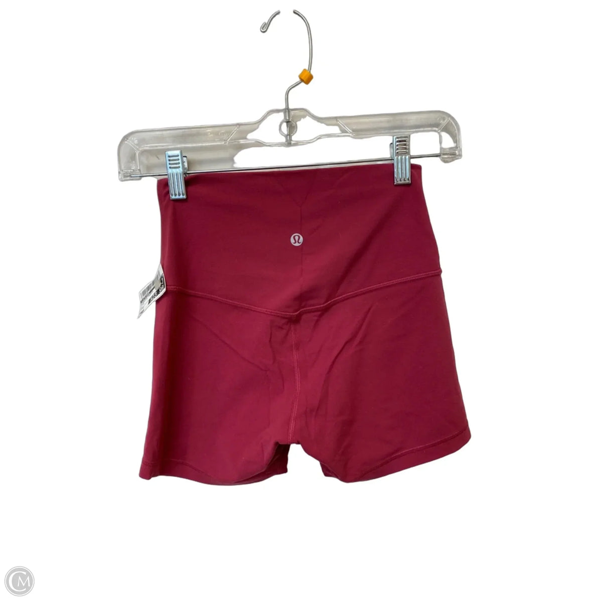Athletic Shorts By Lululemon In Pink, Size: 2