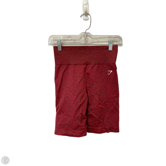 Athletic Shorts By Gym Shark In Animal Print, Size: S