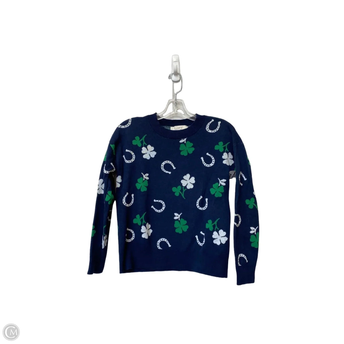 Sweater By Loft In Blue, Size: Xs