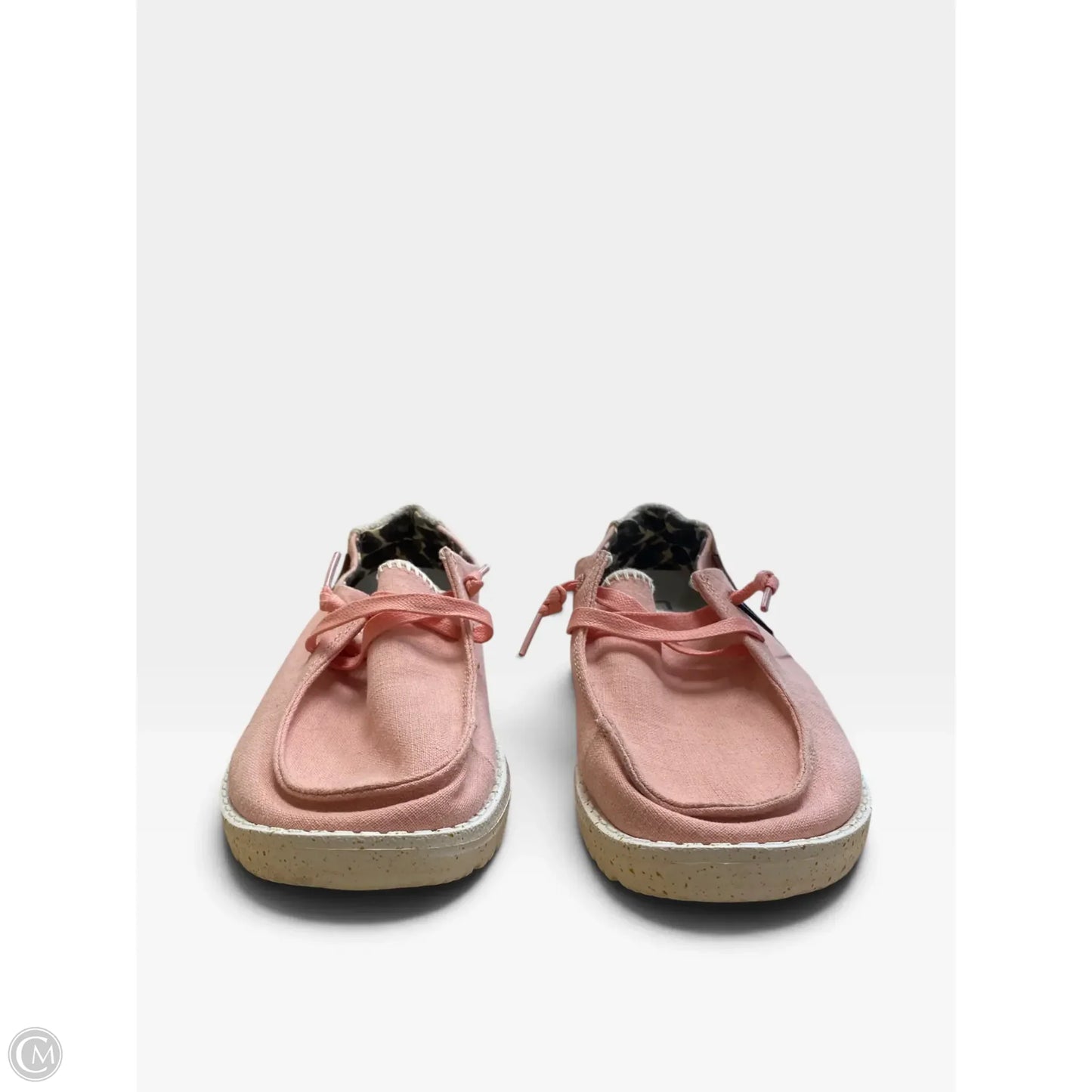 Shoes Flats By Hey Dude In Pink, Size: 5