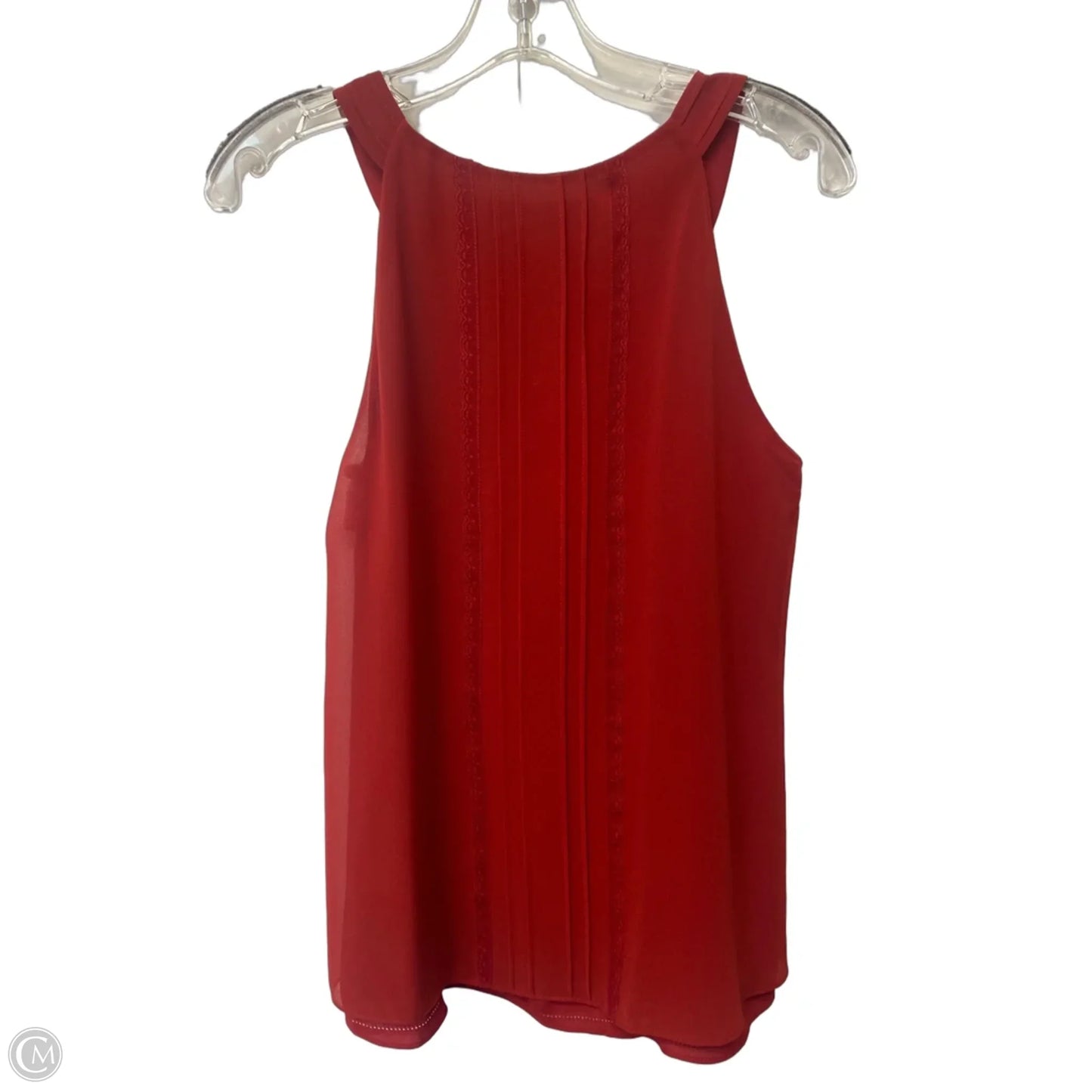 Top Sleeveless By White House Black Market In Red, Size: S