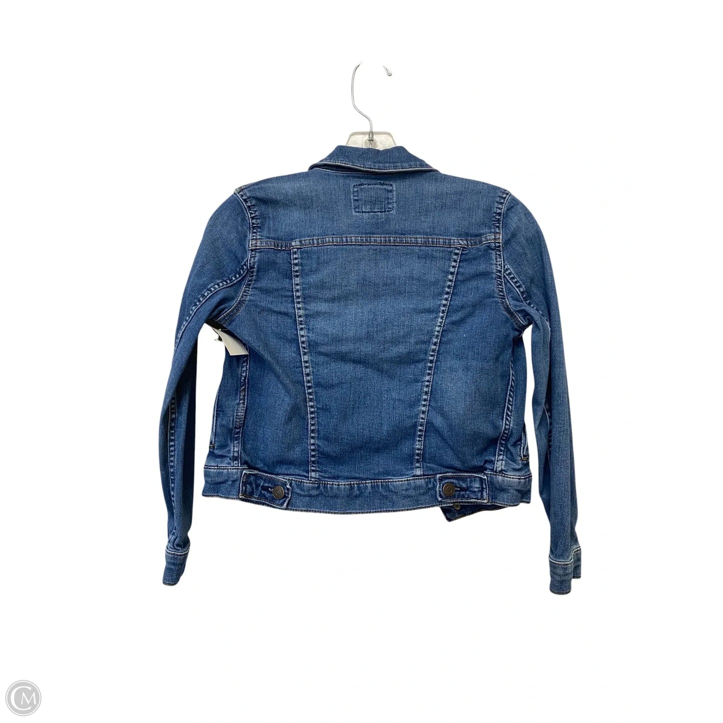 Jacket Denim By Ralph Lauren In Blue Denim, Size: 10