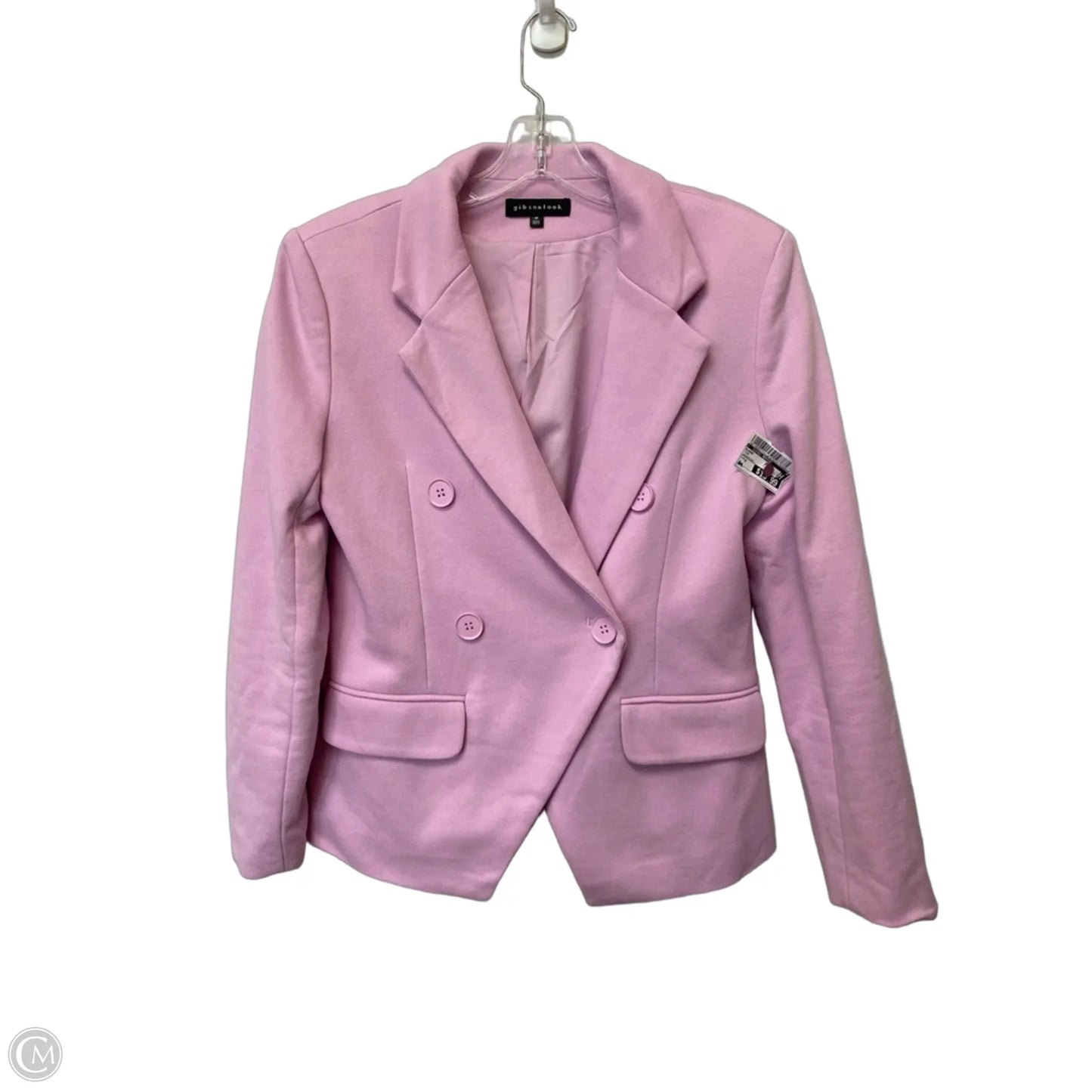 Blazer By Clothes Mentor In Pink, Size: M