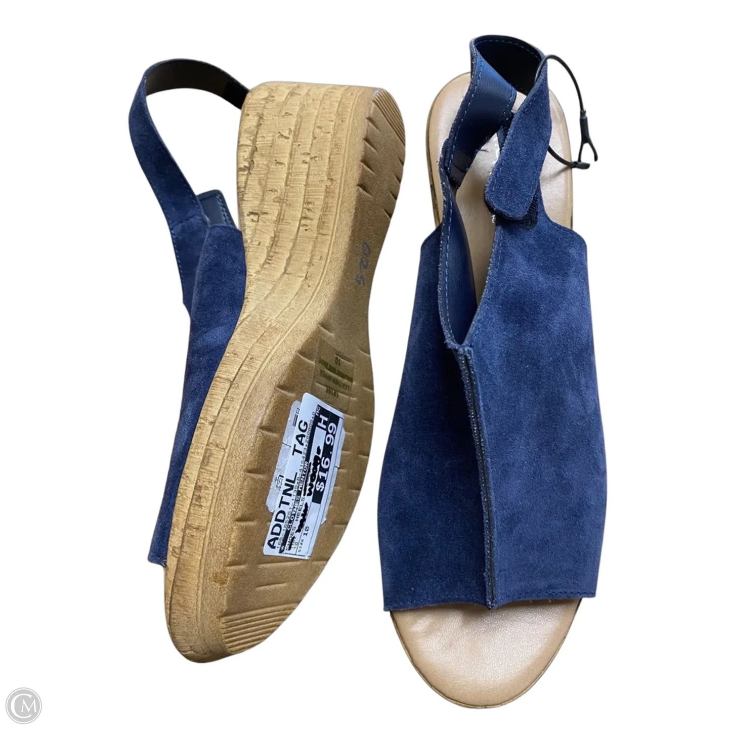Shoes Heels Block By Clothes Mentor In Tan, Size: 10