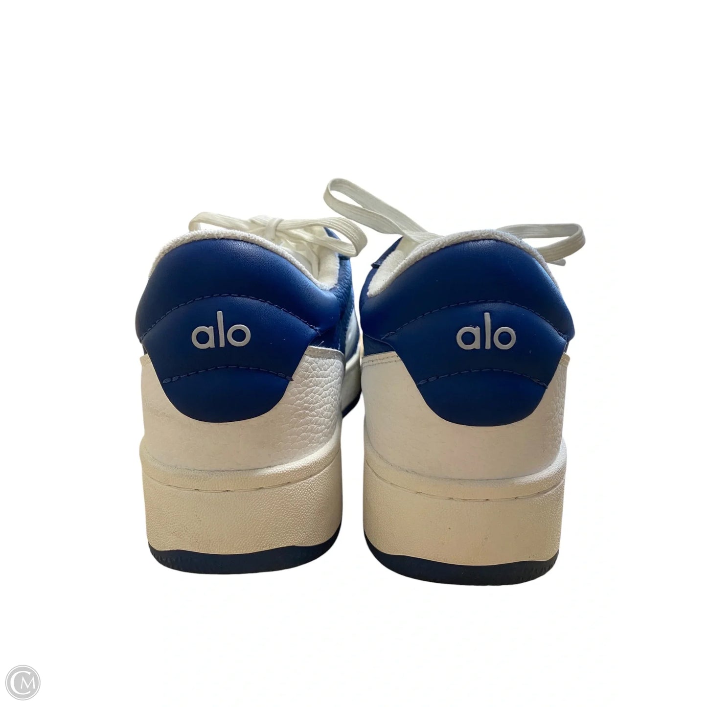 Shoes Athletic By Alo In Blue & White, Size: 8.5