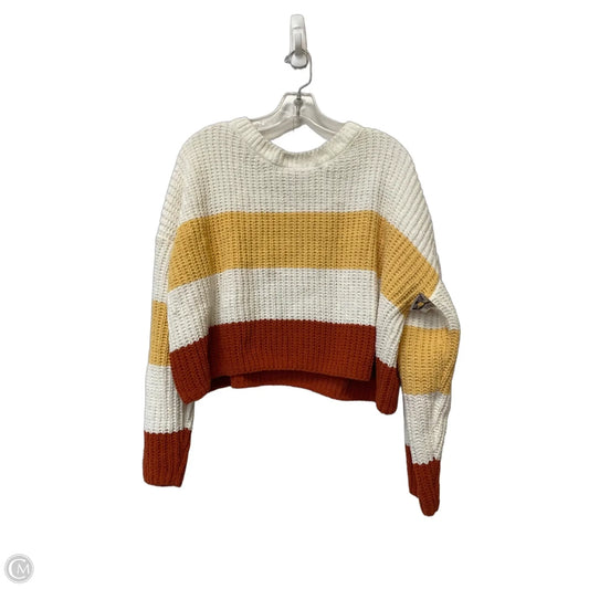 Sweater By Miami In Striped Pattern, Size: S