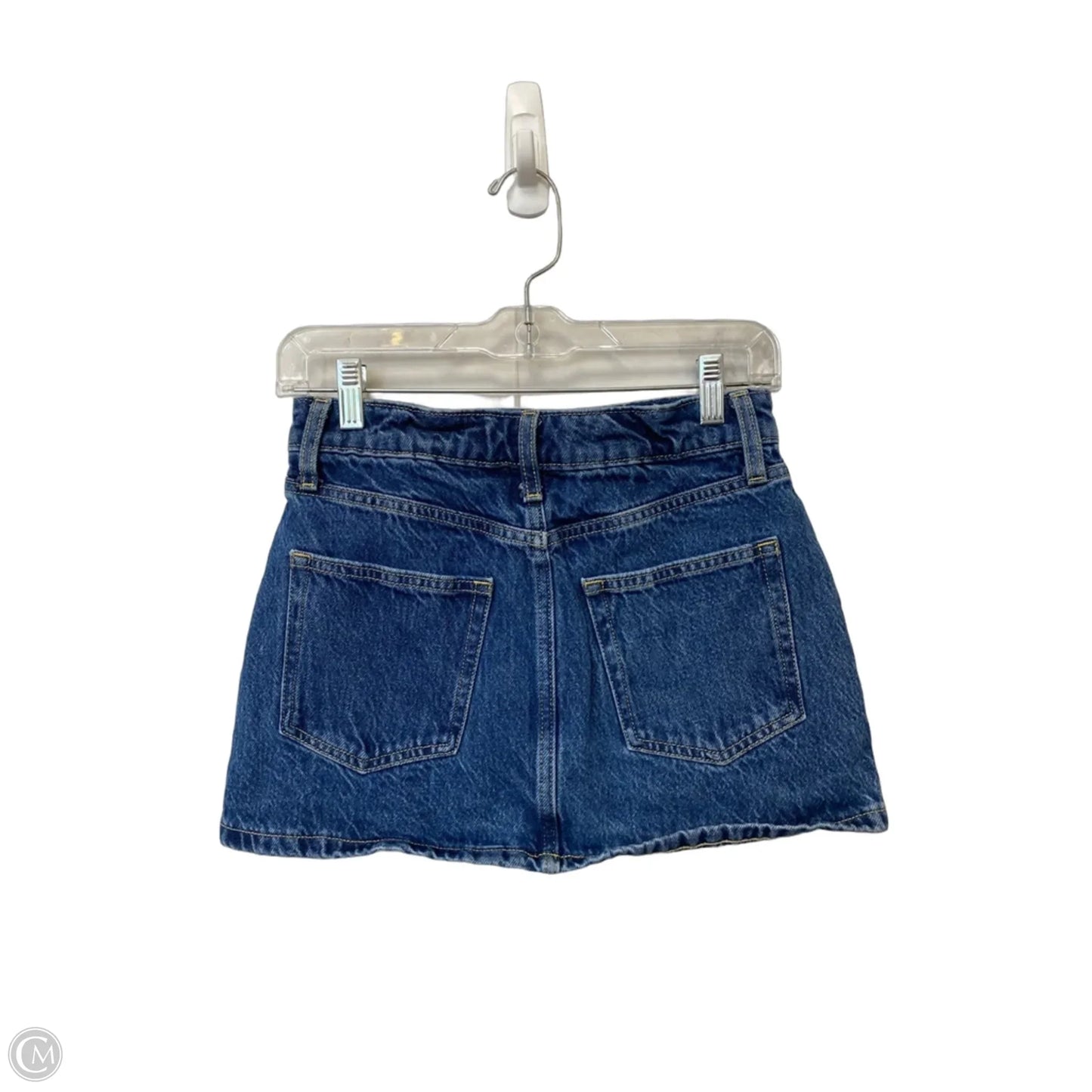 Skirt Mini & Short By Arizona In Blue Denim, Size: 0