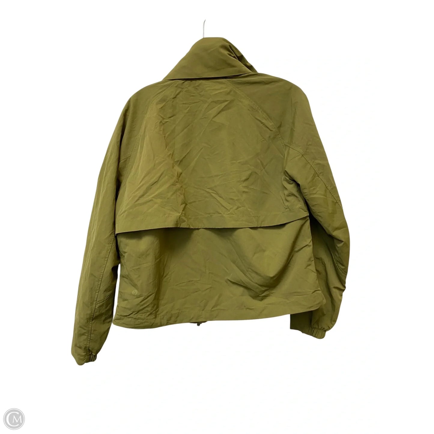Athletic Jacket By Lululemon In Green, Size: 6