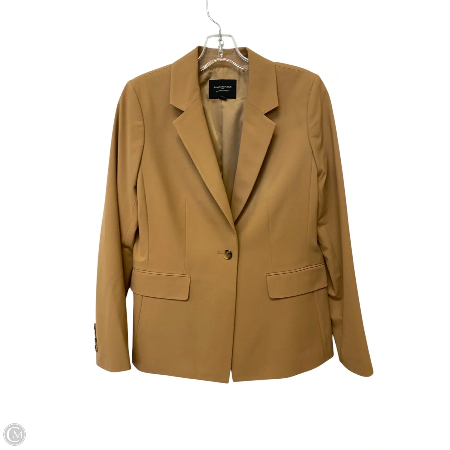 Top 2pc Long Sleeve By Banana Republic In Brown, Size: 6