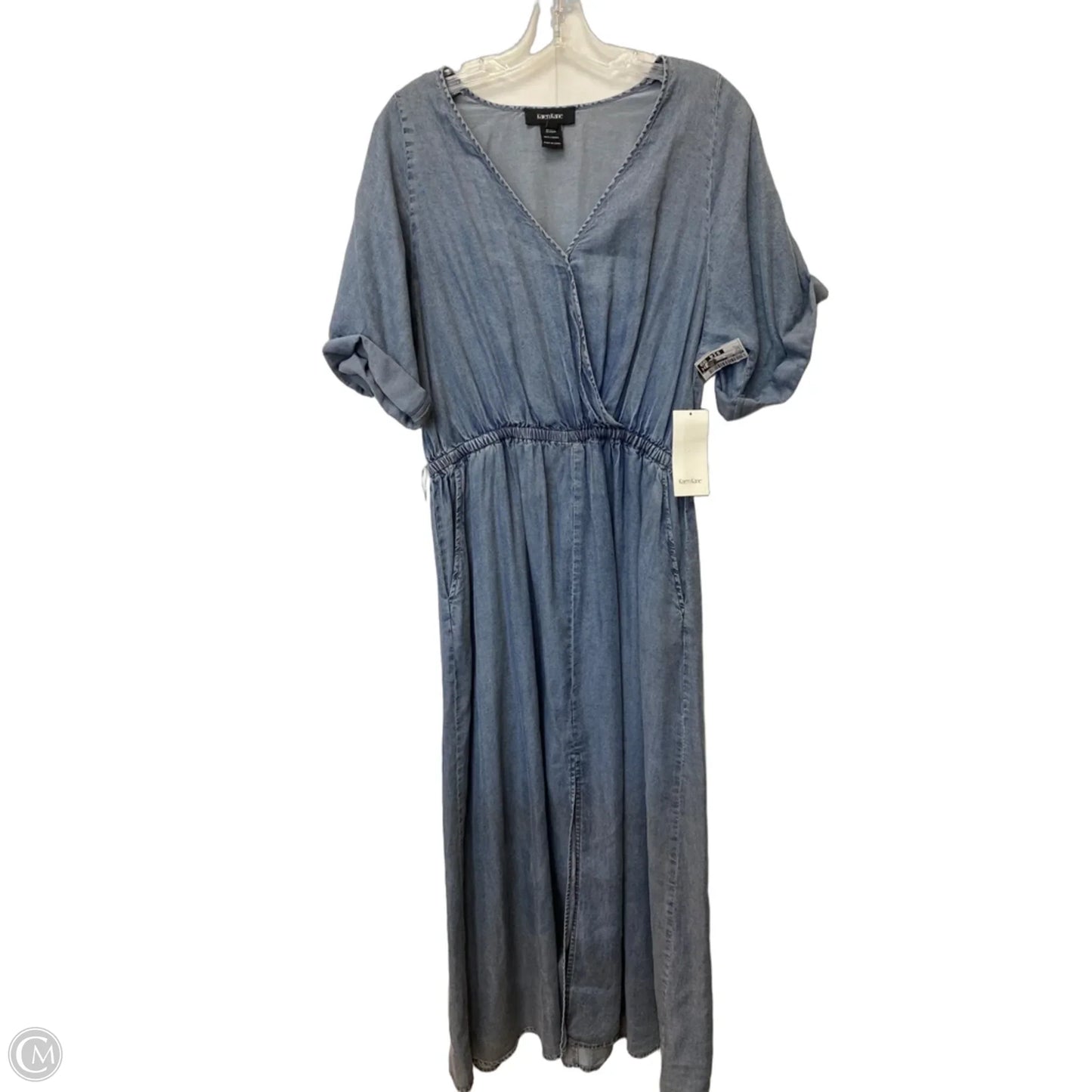 Dress Casual Maxi By Karen Kane In Blue, Size: L