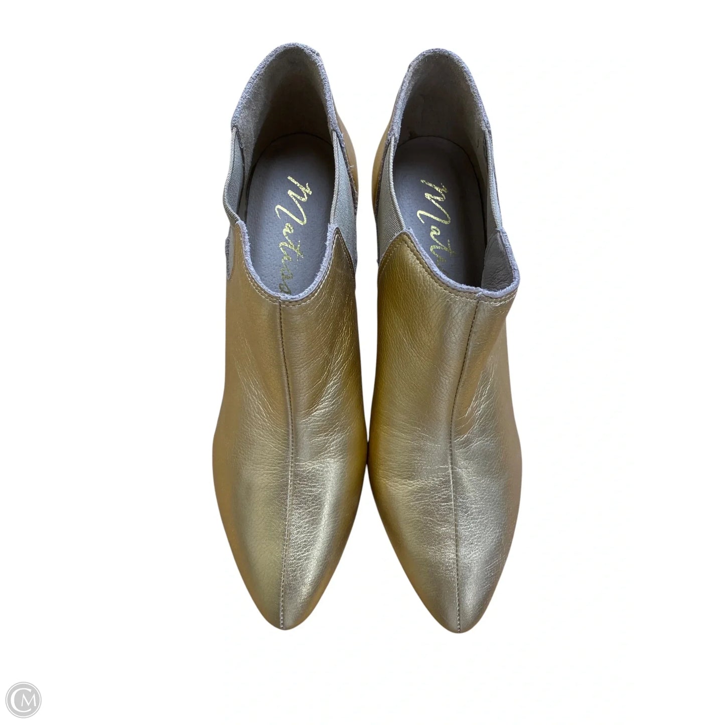 Shoes Heels Kitten By Matisse In Gold, Size: 6.5