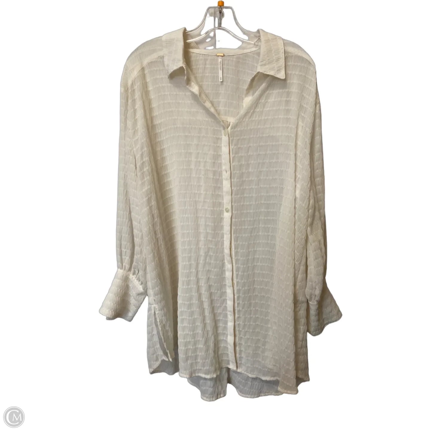 Dress Casual Midi By Free People In White, Size: M