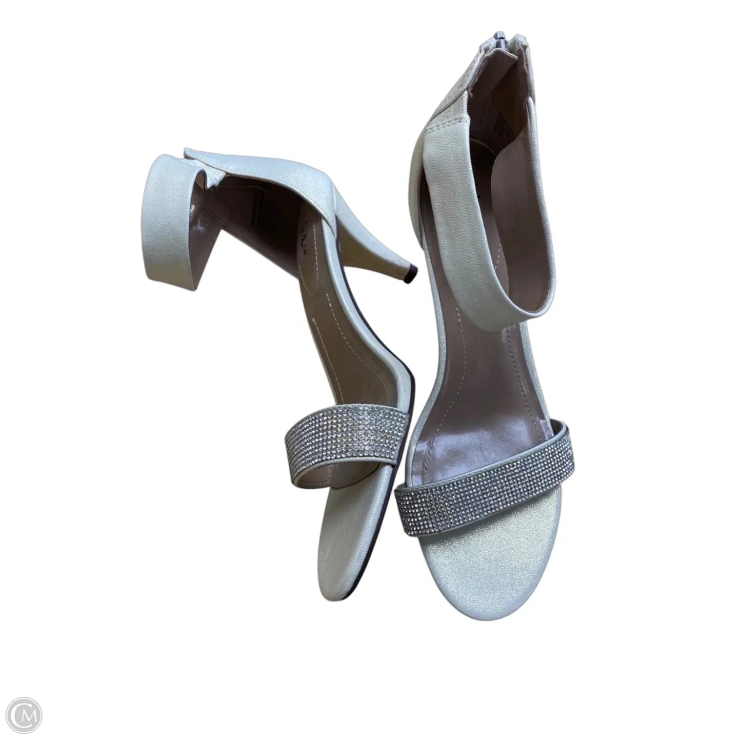 Shoes Heels Kitten By Style And Co Collection Women In Cream, Size: 9.5