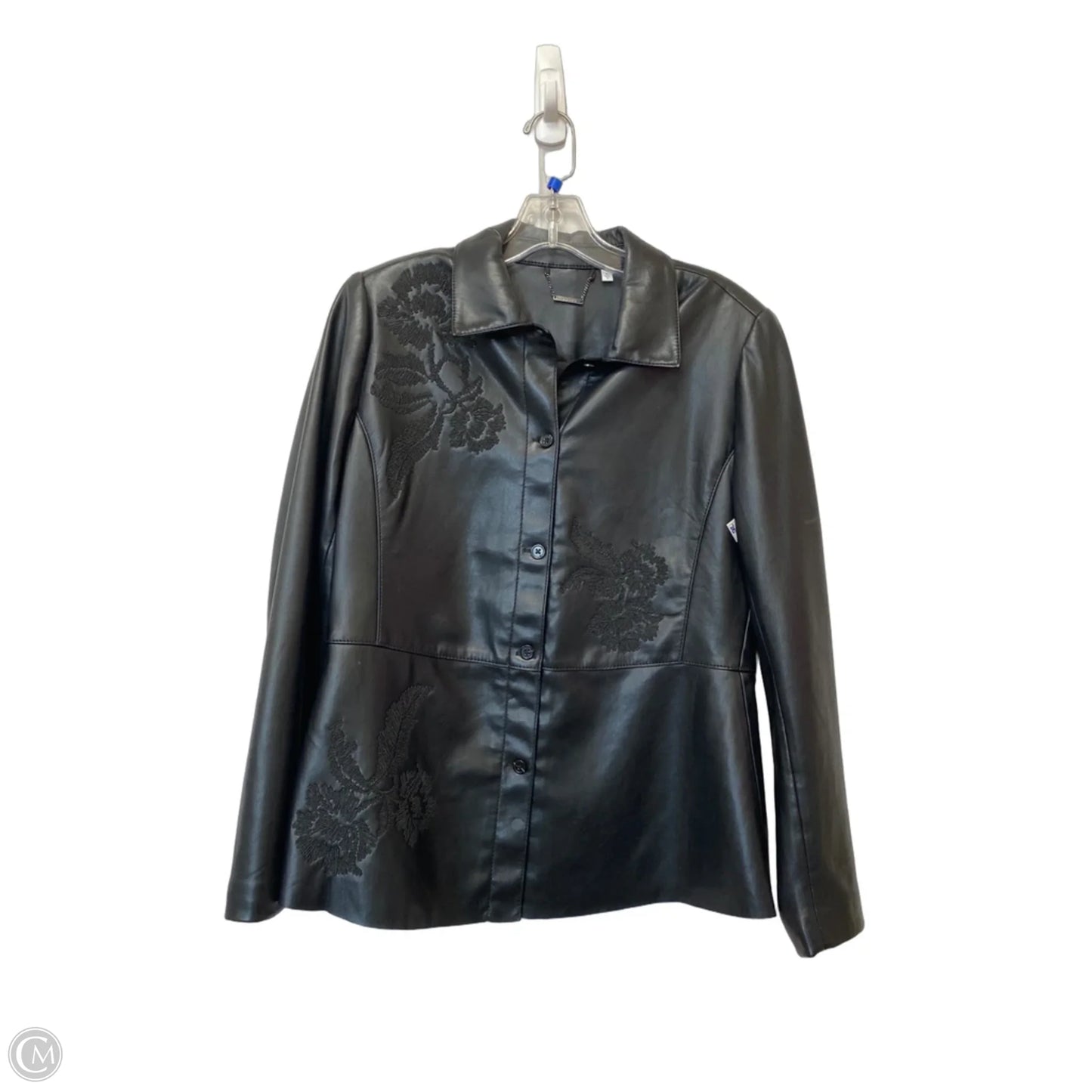 Top Long Sleeve By Chicos In Black, Size: 0